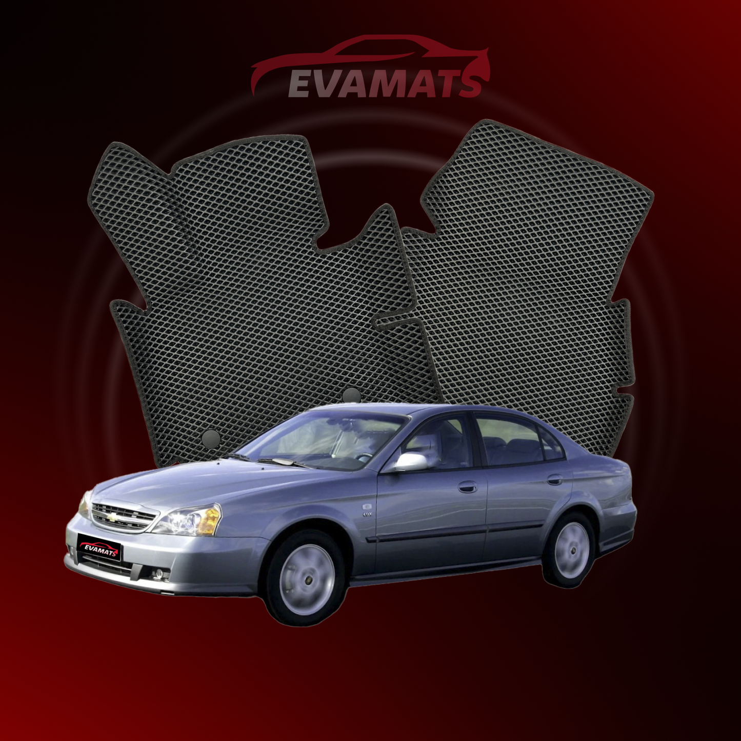 Alfombrillas de coche EVAMATS para Chevrolet Evanda 1ª generación año 2000-2006 SEDAN