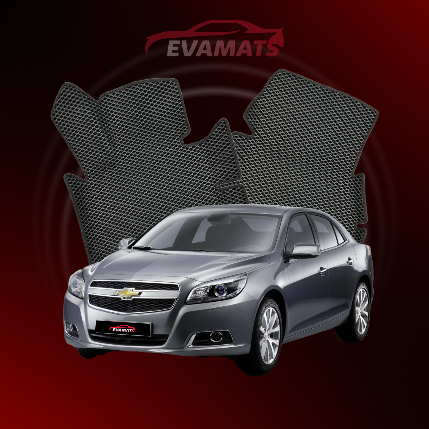 Fußmatten EVAMATS für Chevrolet Malibu 8. Generation 2011–2016, Limousine