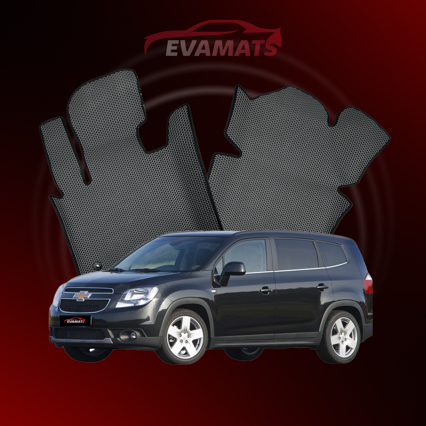 Alfombrillas EVAMATS para Chevrolet Orlando 1ª generación año 2010-2018 MINIVAN