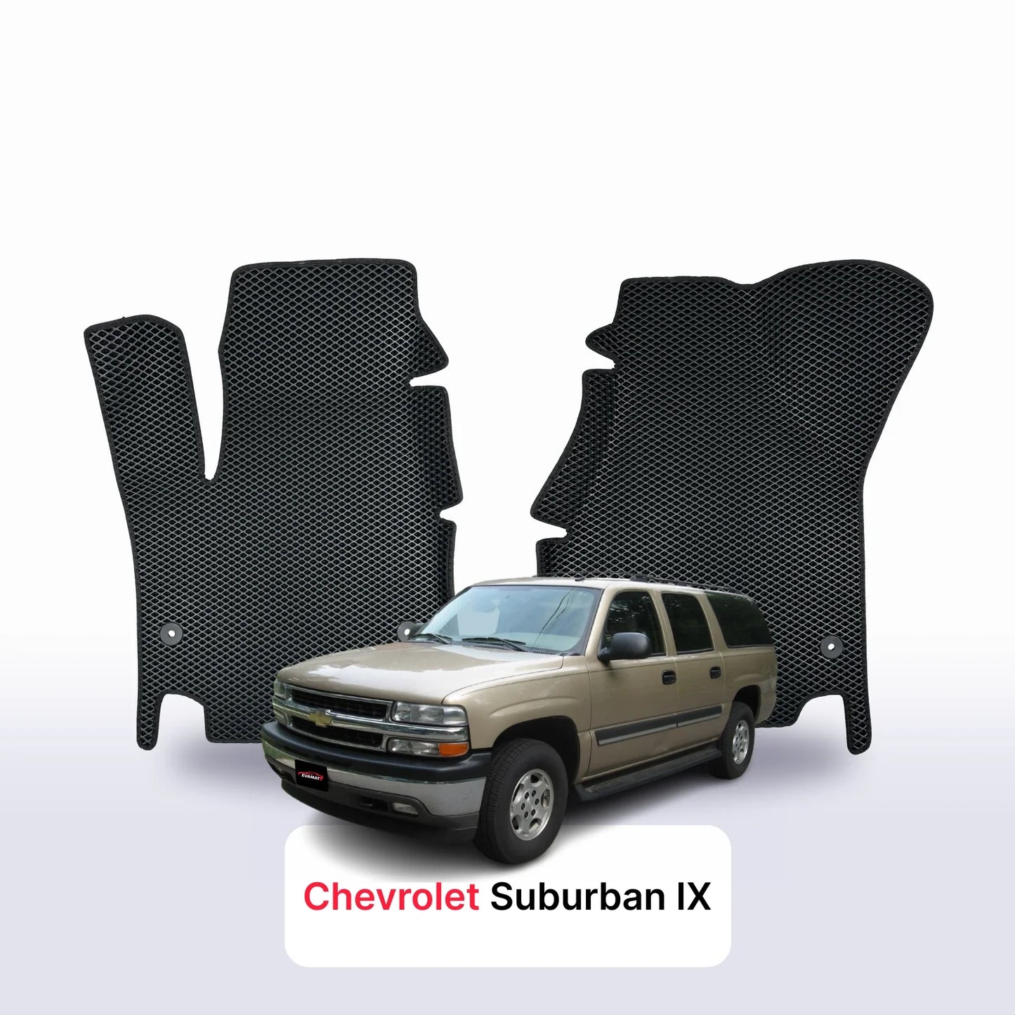 Car mats EVAMATS for Chevrolet Suburban(GMT800) 9 gen 2000-2006 year SUV