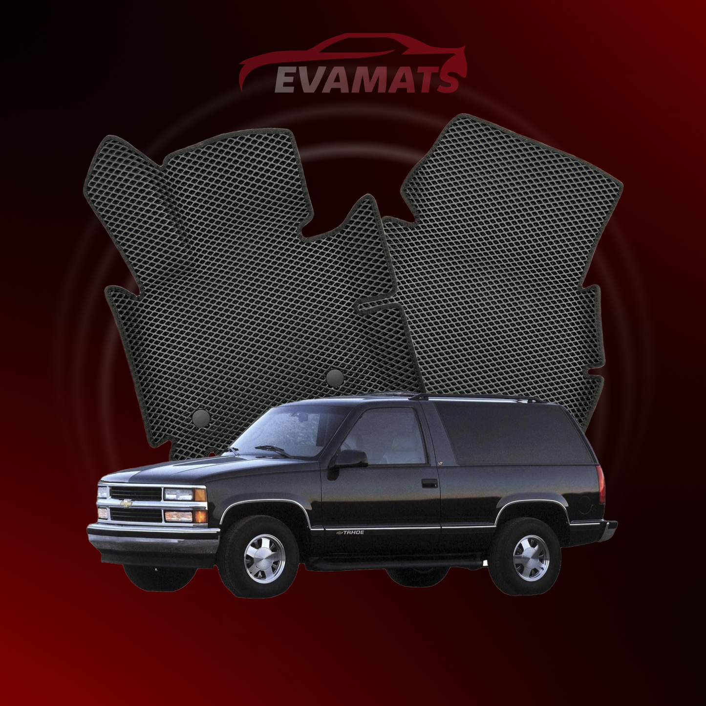 Alfombrillas de coche EVAMATS para Chevrolet Tahoe 1ª generación 1994-1999 SUV 3 puertas