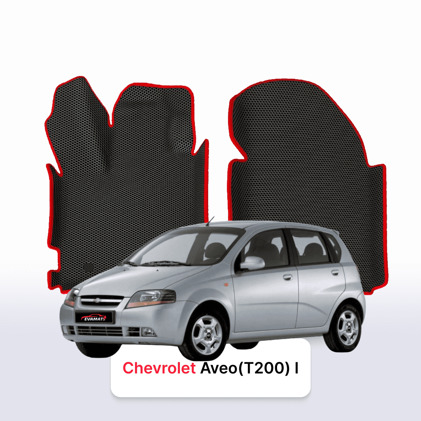 Car mats EVA for Chevrolet Aveo(T200) 1 gen 2002-2011 year HATCHBACK 5 door