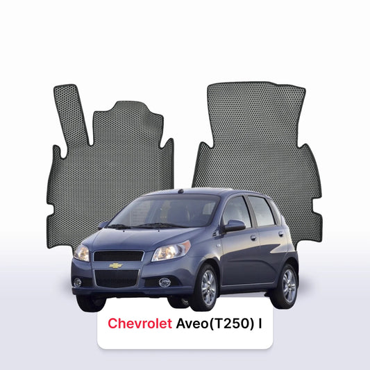 Car mats EVAMATS for Chevrolet Aveo(T250) 1 gen 2005-2012 year HATCHBACK 5 door