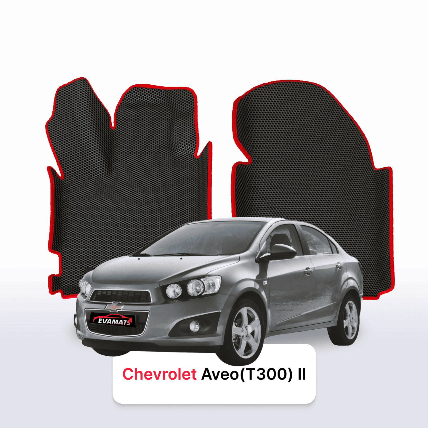 Car mats EVA for Chevrolet Aveo(T300) 2 gen 2011-2020 year SEDAN