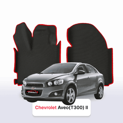 Car mats EVAMATS for Chevrolet Aveo(T300) 2 gen 2011-2020 year SEDAN