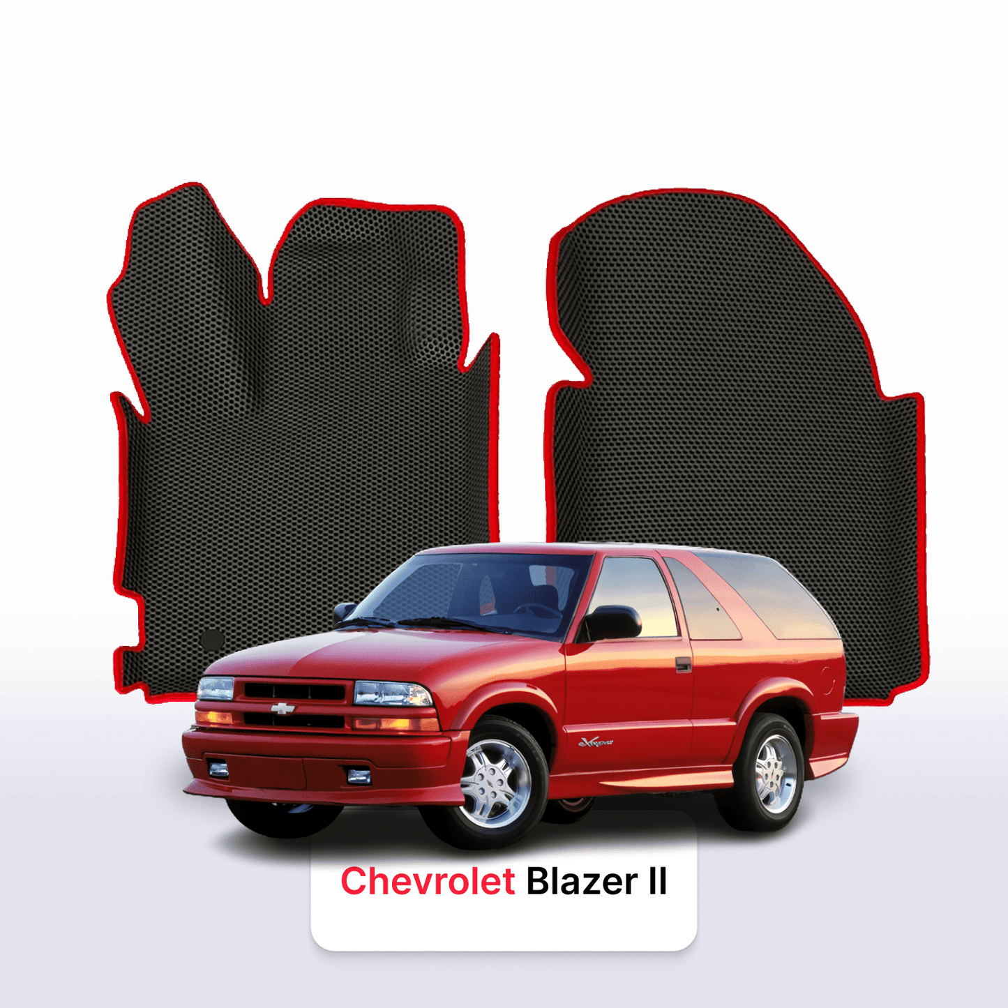 Car mats EVAMATS for Chevrolet Blazer 2 gen 1994-2005 year SUV 3 door