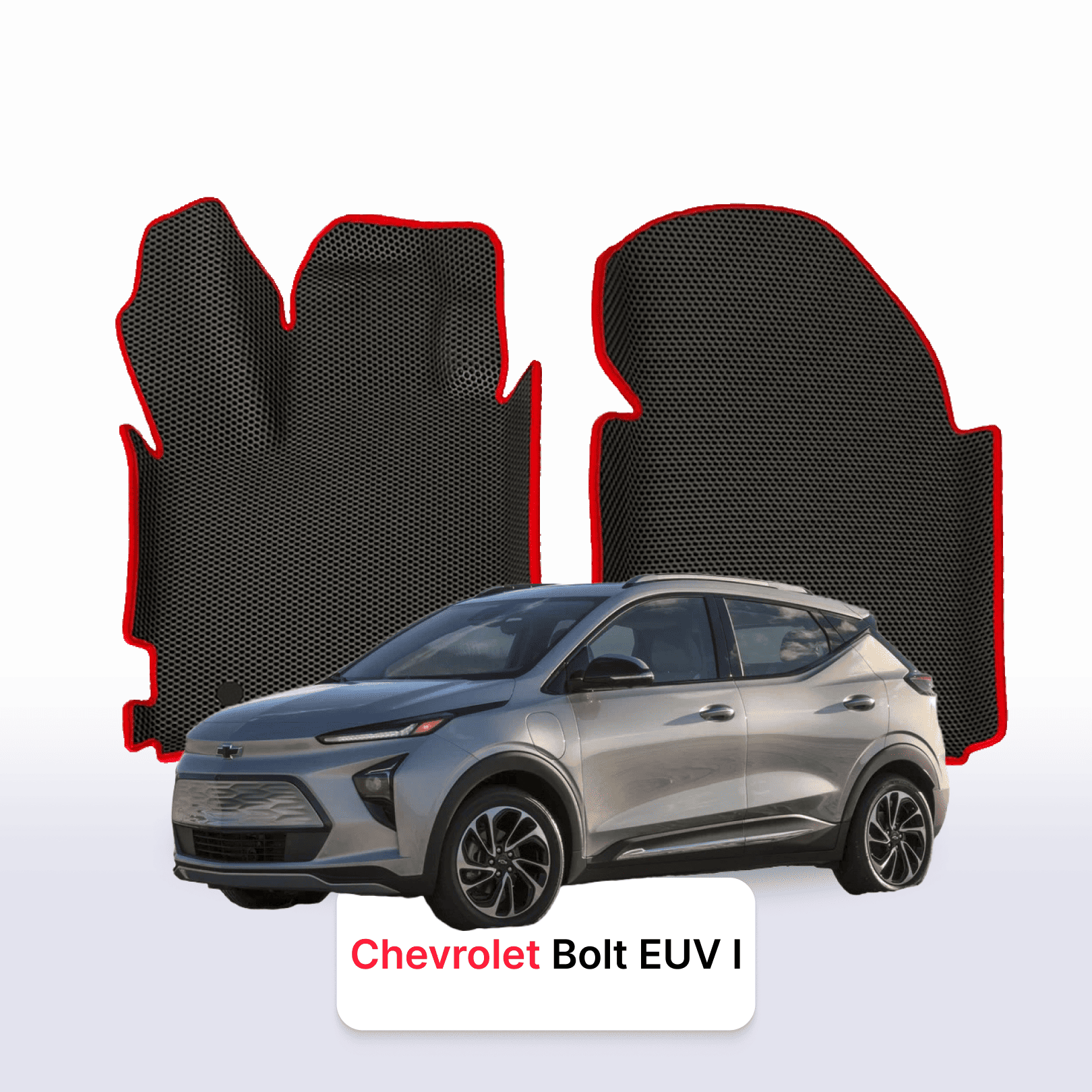 Car mats EVA for Chevrolet Bolt EUV 1 gen 2021-2023 year Electric CROSSOVER