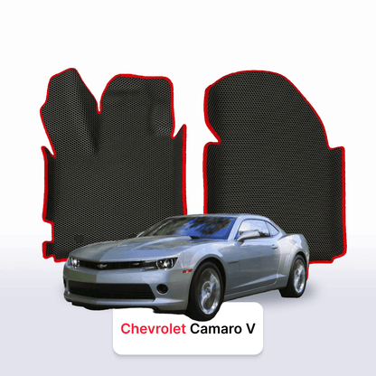 Car mats EVAMATS for Chevrolet Camaro 5 gen 2009-2015 year COUPE