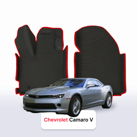 Car mats EVAMATS for Chevrolet Camaro 5 gen 2009-2015 year COUPE