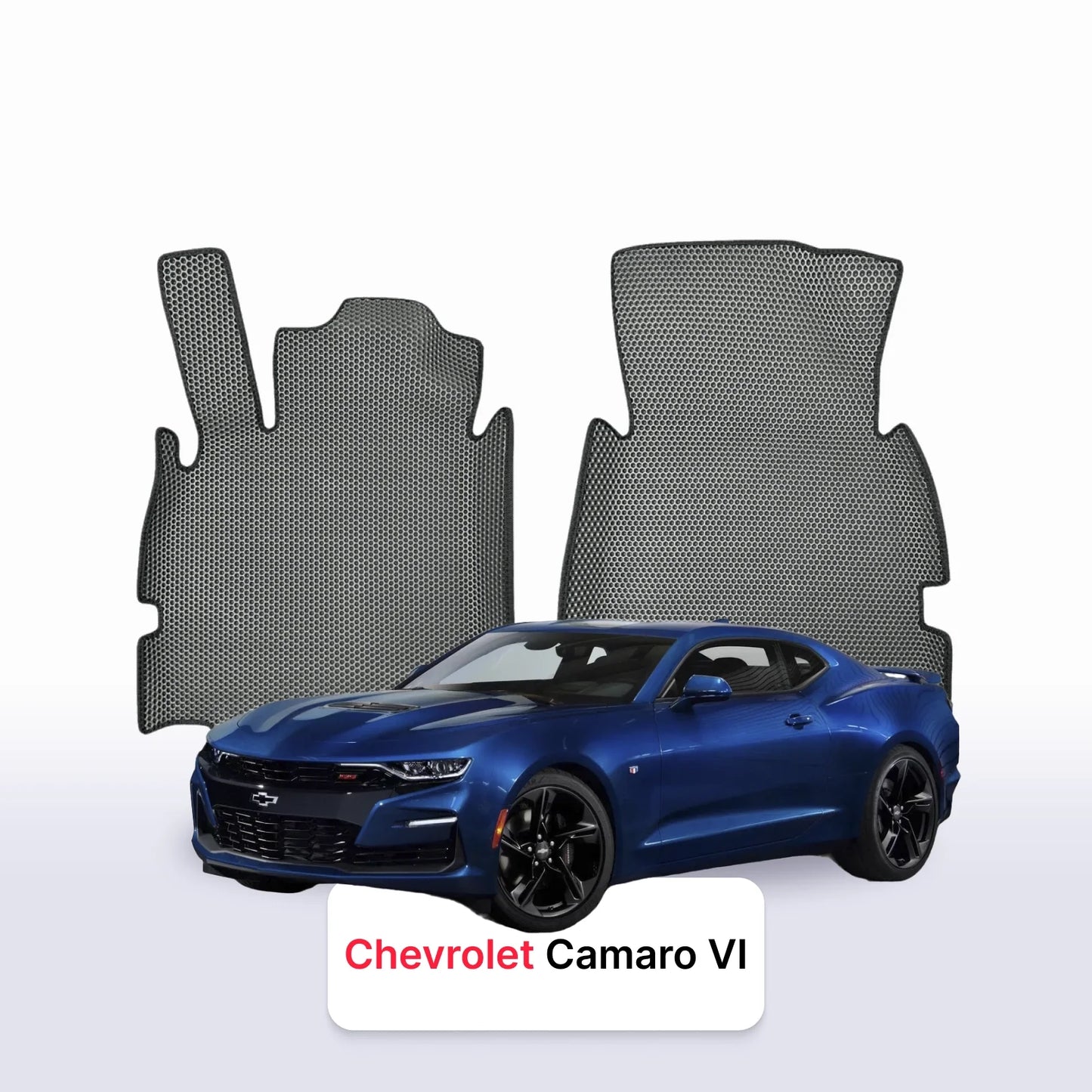 Car mats EVAMATS for Chevrolet Camaro 6 gen 2015-2023 year COUPE