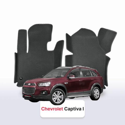 Car mats EVAMATS for Chevrolet Captiva 1 gen 2006-2018 year SUV