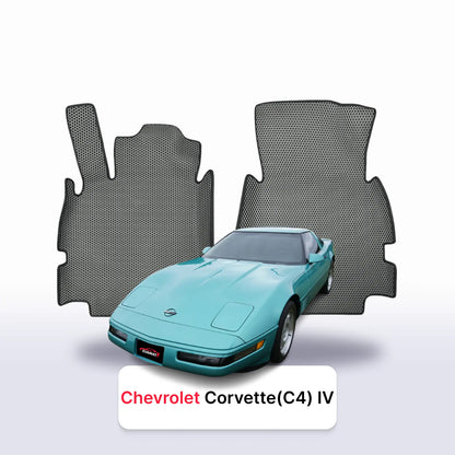 Car mats EVAMATS for Chevrolet Corvette(C4) 4 gen 1983-1996 year ROADSTER