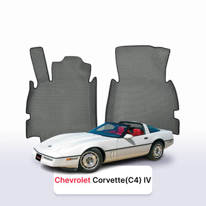 Car mats EVAMATS for Chevrolet Corvette(C4) 4 gen 1983-1996 year TARGA