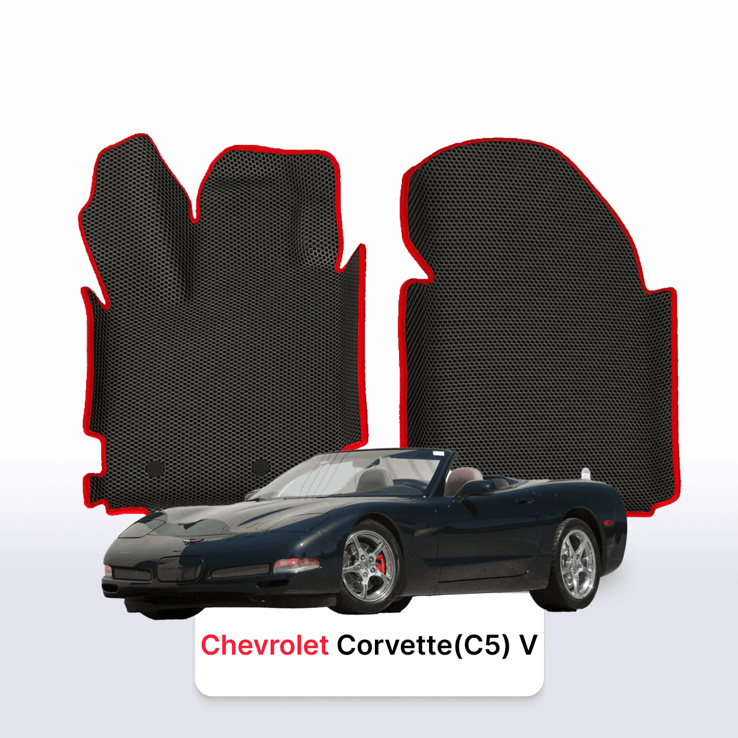 Car mats EVA for Chevrolet Corvette(C5) 5 gen 1996-2004 year ROADSTER