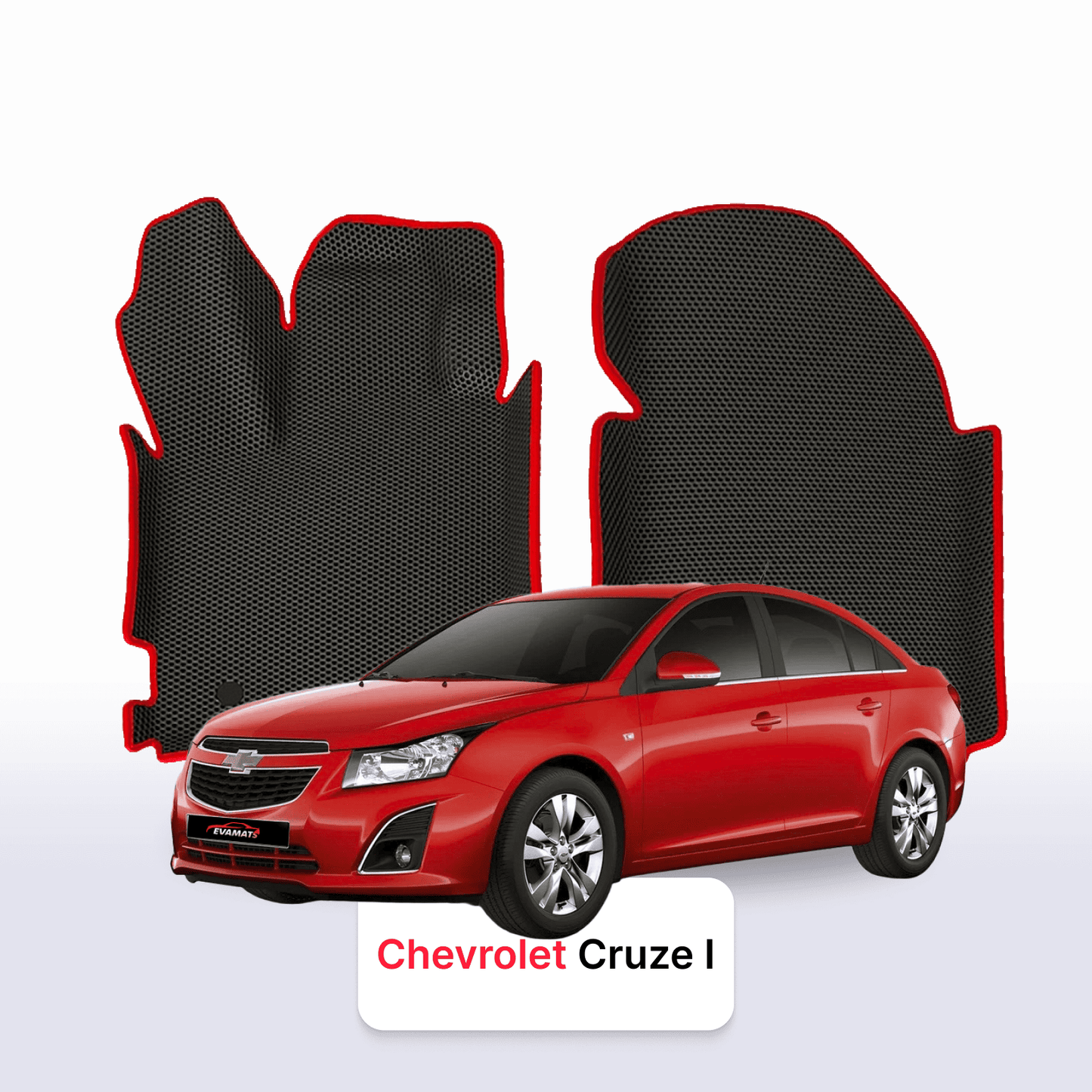 Car mats EVAMATS for Chevrolet Cruze 1 gen 2008-2016 year SEDAN