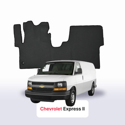 Car mats EVAMATS for Chevrolet Express 2 gen 2010-2025 year VAN