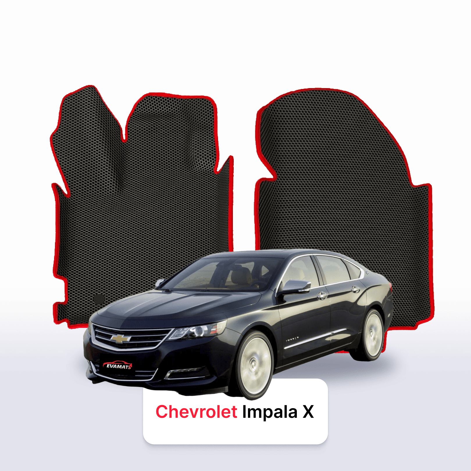 Car mats EVA for Chevrolet Impala 10 gen 2013-2020 year SEDAN