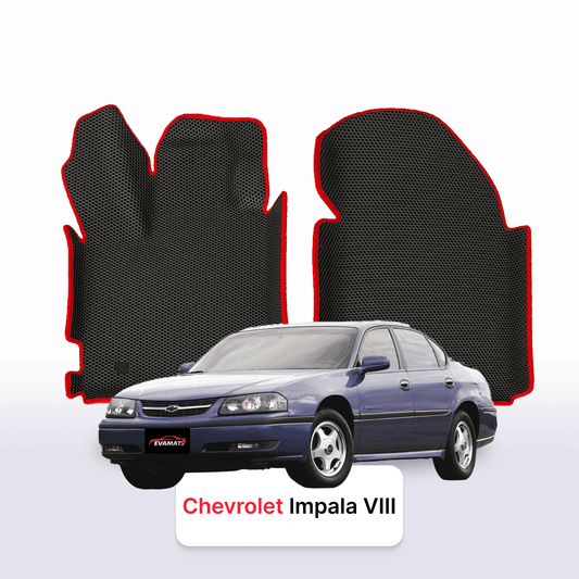Car mats EVAMATS for Chevrolet Impala 8 gen 1999-2006 year SEDAN