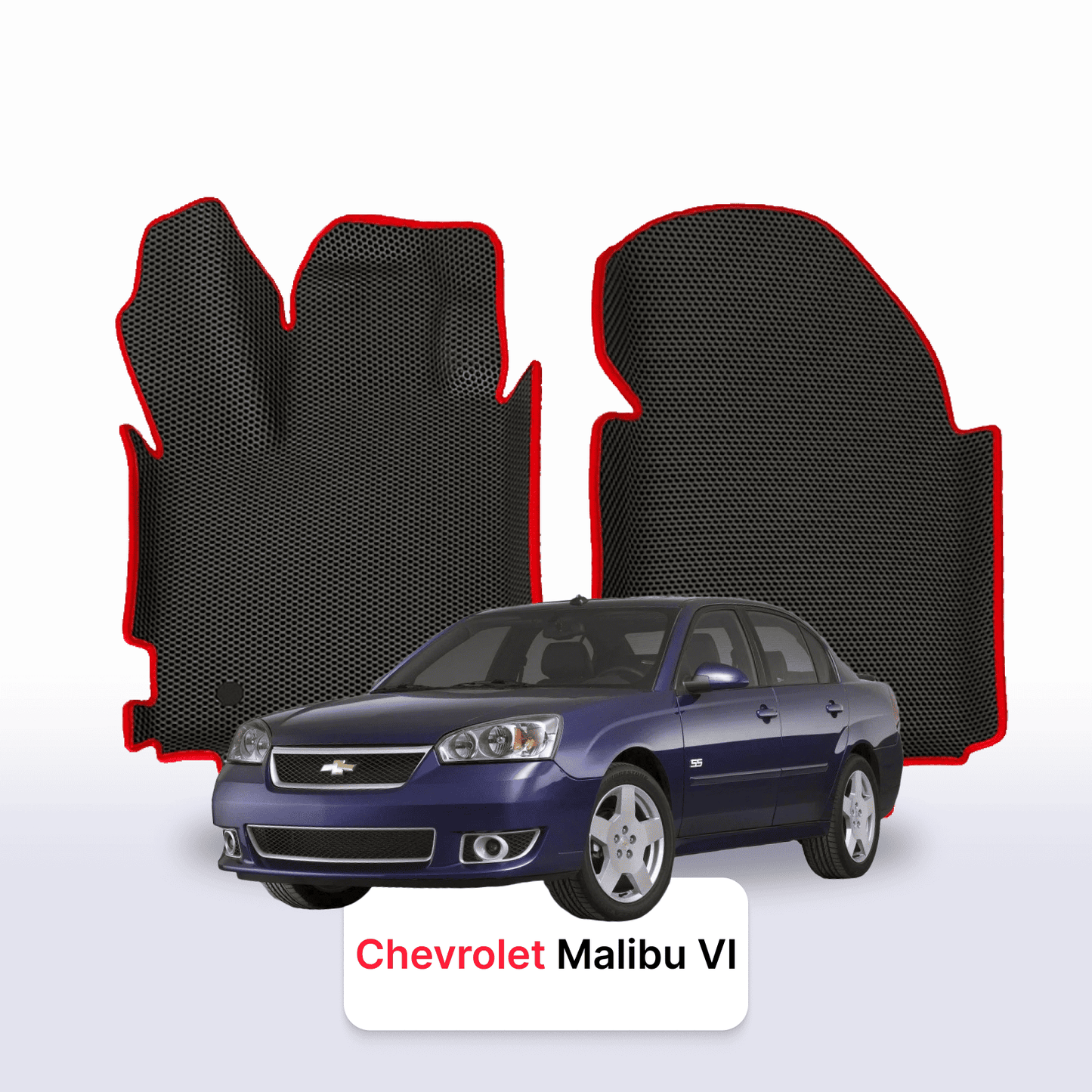 Car mats EVAMATS for Chevrolet Malibu 6 gen 2003-2008 year SEDAN