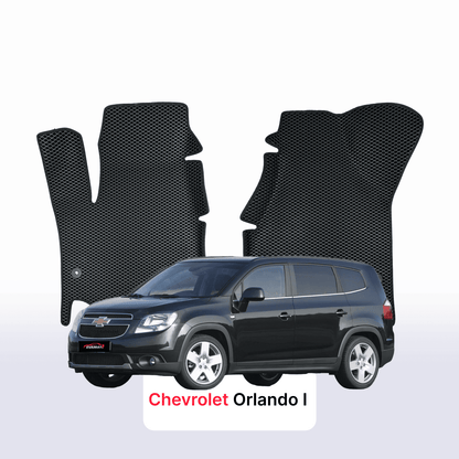 Car mats EVAMATS for Chevrolet Orlando 1 gen 2010-2018 year MINIVAN