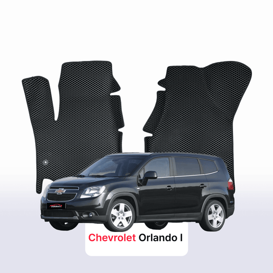 Car mats EVAMATS for Chevrolet Orlando 1 gen 2010-2018 year MINIVAN
