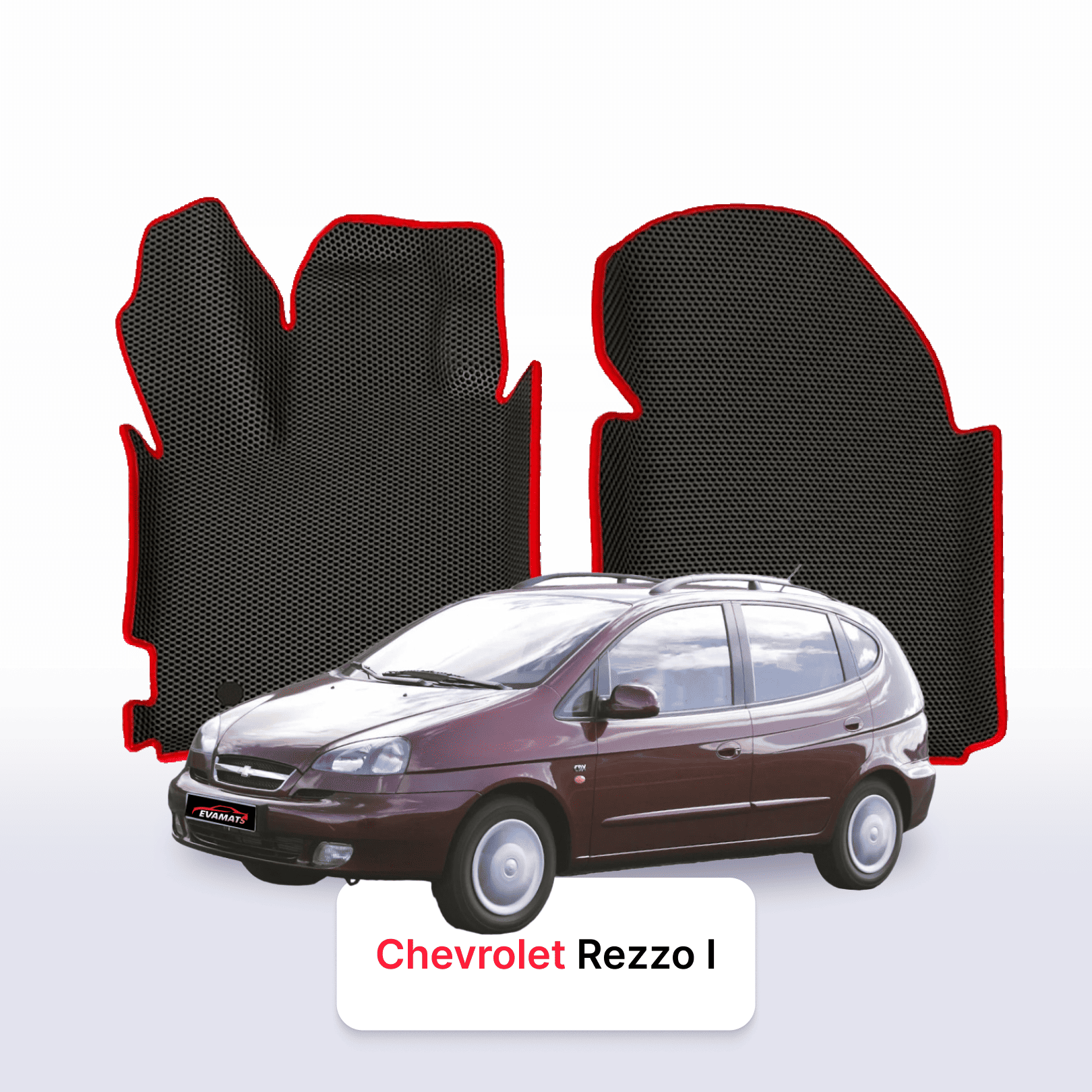Car mats EVA for Chevrolet Rezzo 1 gen 2000-2008 year MINIVAN