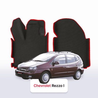 Car mats EVAMATS for Chevrolet Rezzo 1 gen 2000-2008 year MINIVAN