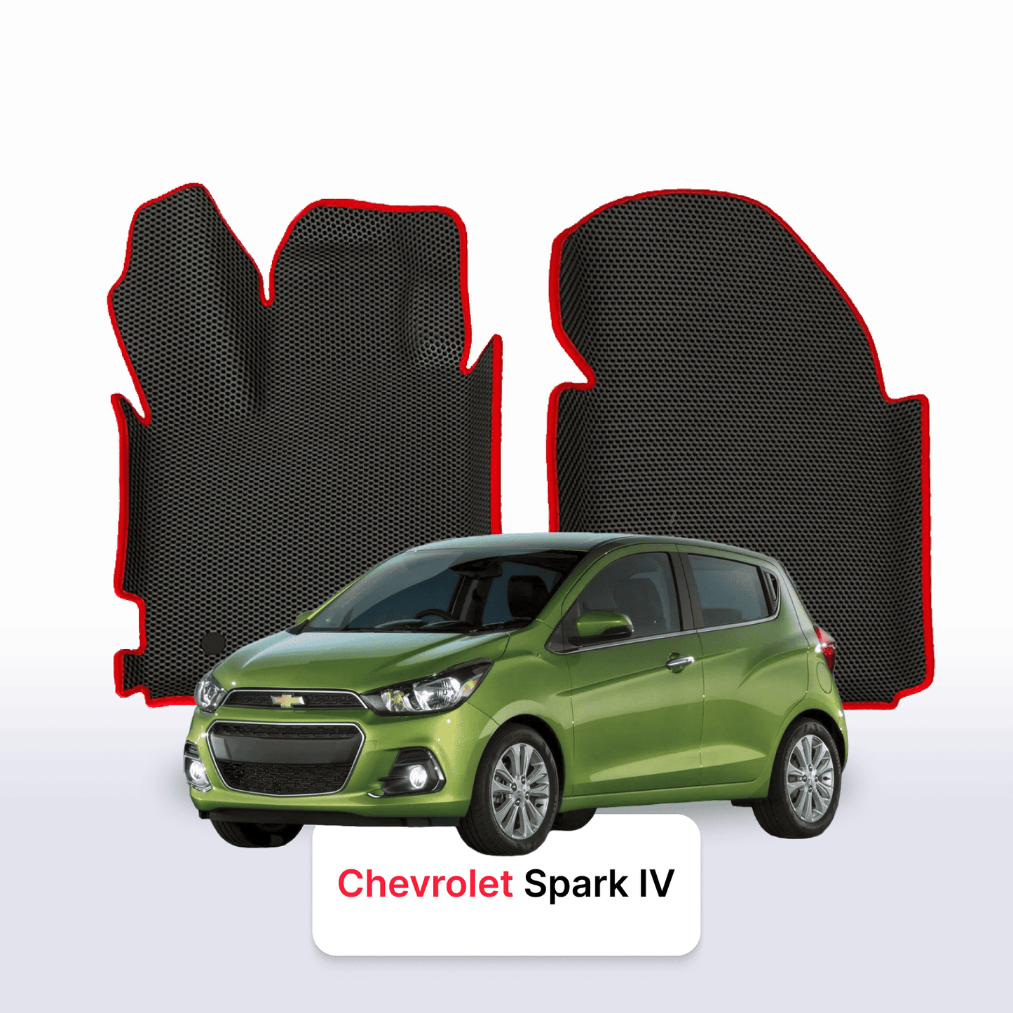 Car mats EVAMATS for Chevrolet Spark 4 gen 2015-2023 year HATCHBACK 5 door