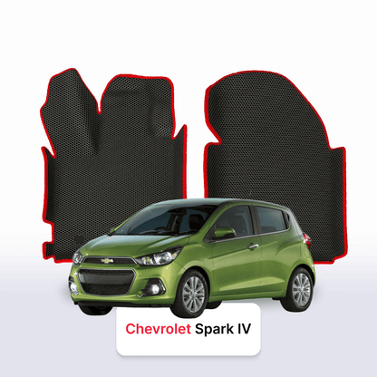 Car mats EVA for Chevrolet Spark 4 gen 2015-2023 year HATCHBACK 5 door