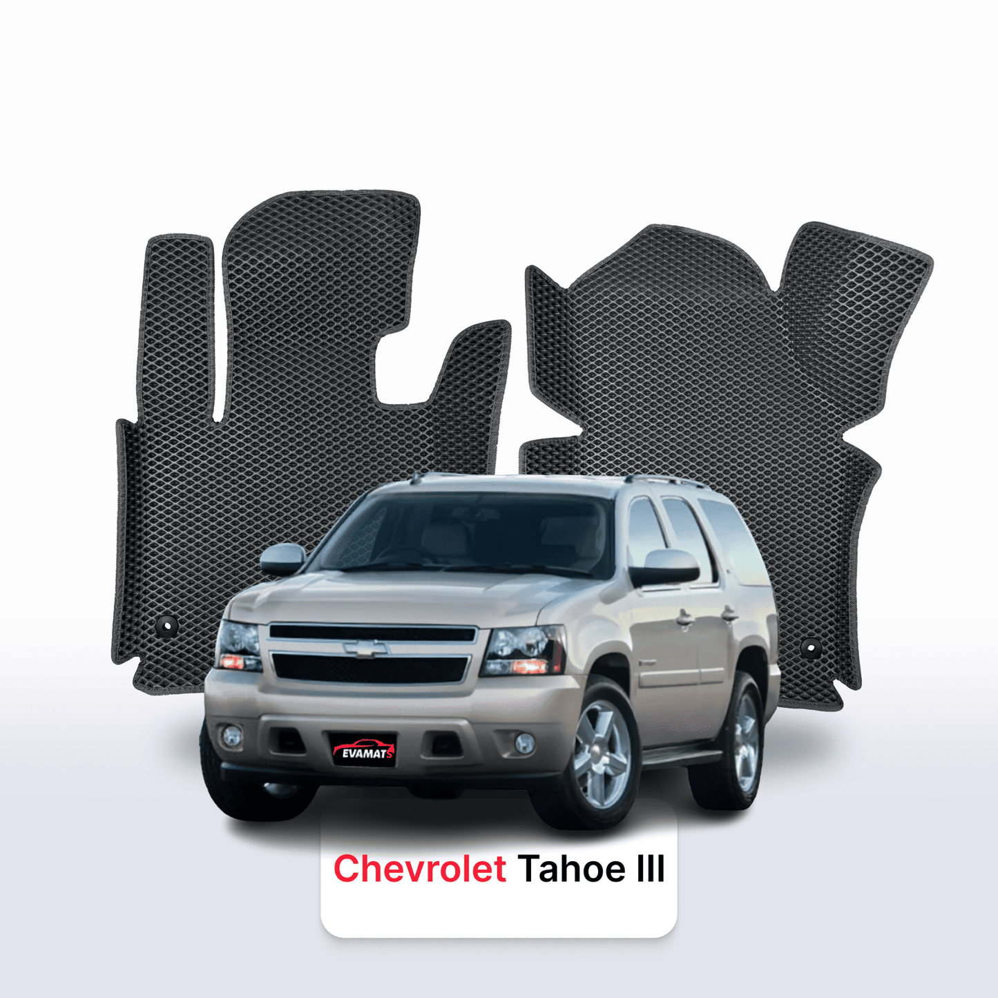 Car mats EVAMATS for Chevrolet Tahoe 3 gen 2006-2014 year SUV