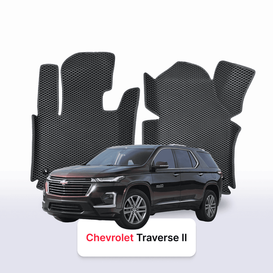 Car mats EVAMATS for Chevrolet Traverse 2 gen 2017-2023 year SUV