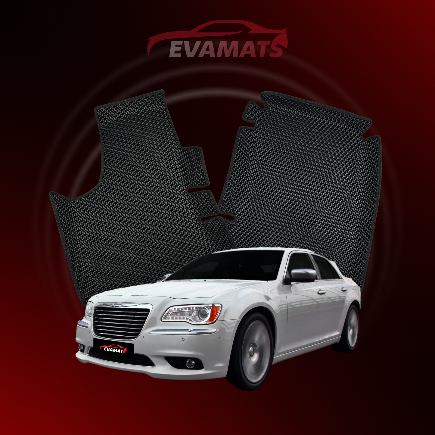 Car mats EVAMATS for Chrysler 300C 2 gen 2011-2023 year SEDAN