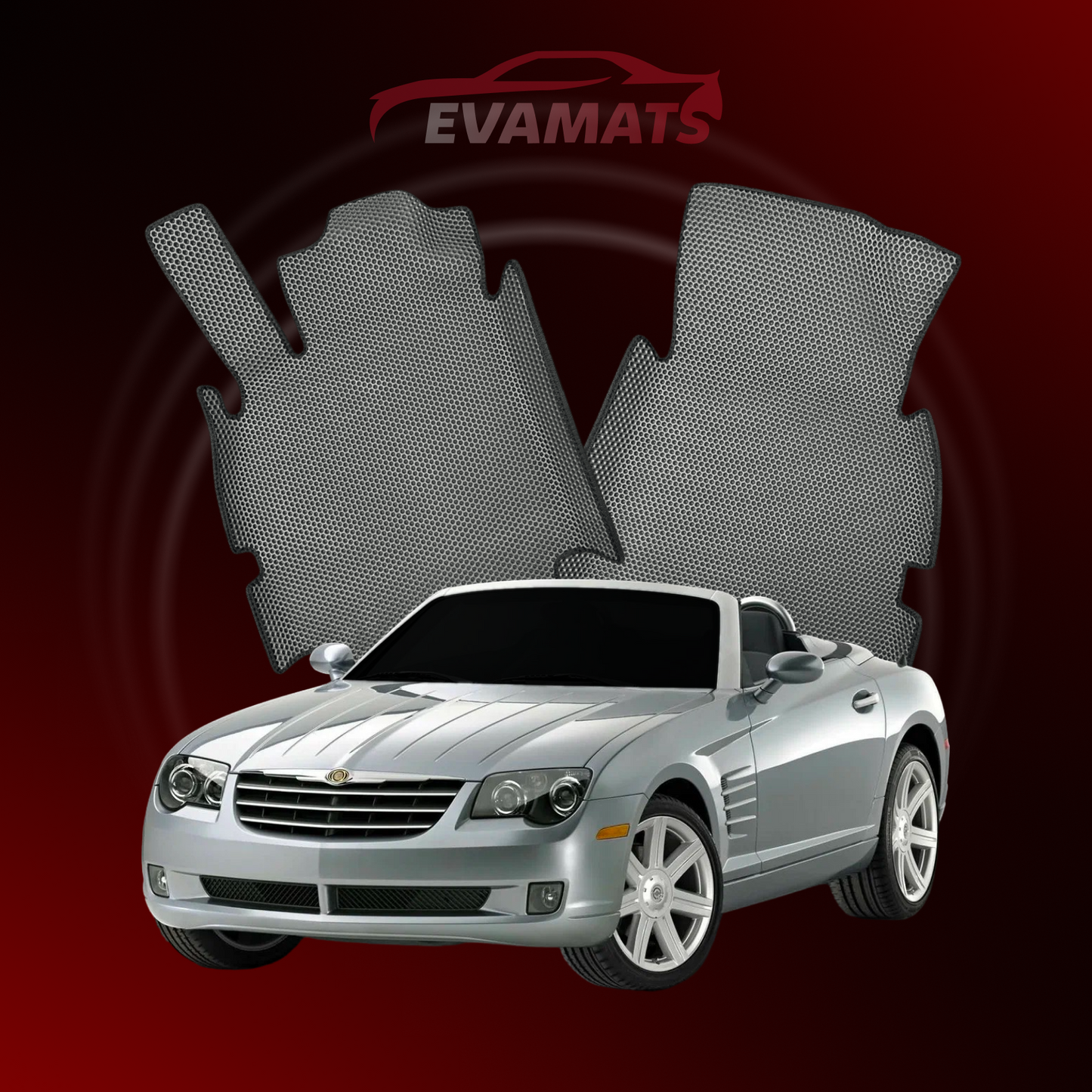 Alfombrillas de coche EVAMATS para Chrysler Crossfire año 2003-2007 CABRIO