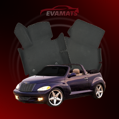 Alfombrillas de coche EVAMATS para Chrysler PT Cruiser 1ª generación año 2000-2010 CABRIO