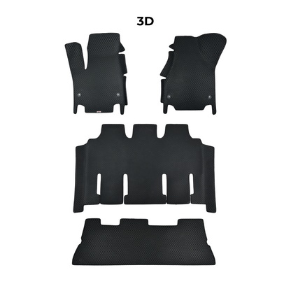 Tappetini per auto EVAMATS per Volkswagen Sharan I gen 1995-2010 anno MINIVAN