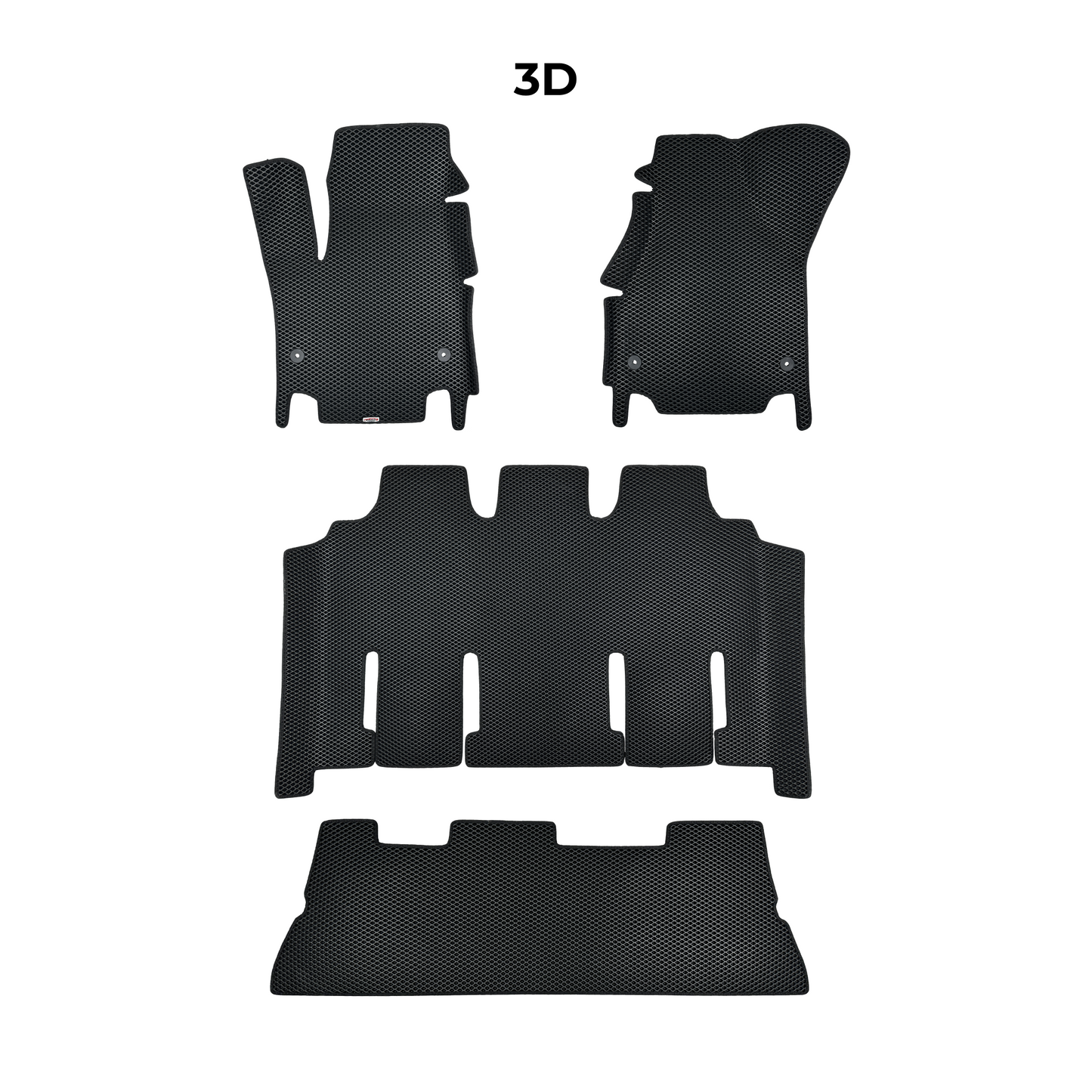 Tappetini per auto EVAMATS per Fiat Ulysse 2 gen 2002-2010 anno MINIVAN