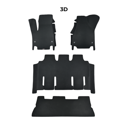 Tappetini per auto EVAMATS per Lancia Voyager 1 generazione 2011-2015 anno MINIVAN