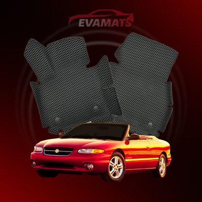 Tapis de voiture EVAMATS pour Chrysler Sebring 1 gen 1994-2000 année CABRIO