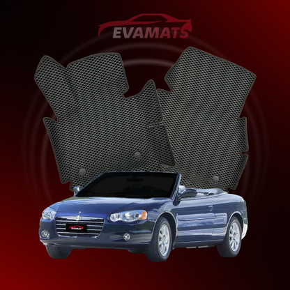 Autokoberce EVAMATS pro Chrysler Sebring 2 gen 2000-2006 rok CABRIO