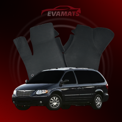 Autokoberce EVAMATS pre Chrysler Town & Country(SWB) 4 gen 2000-2005 rok MINIVAN