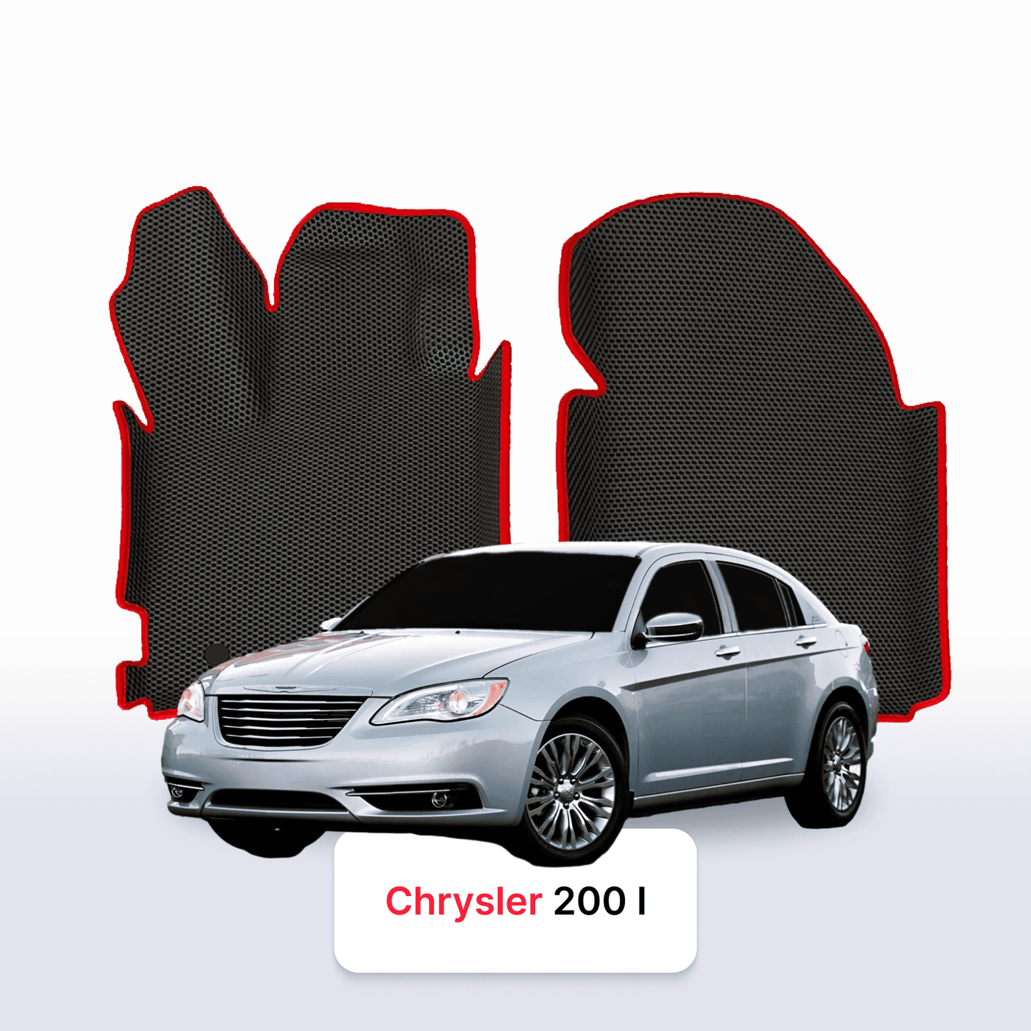 Car mats EVAMATS for Chrysler 200 1 gen 2010-2014 year SEDAN