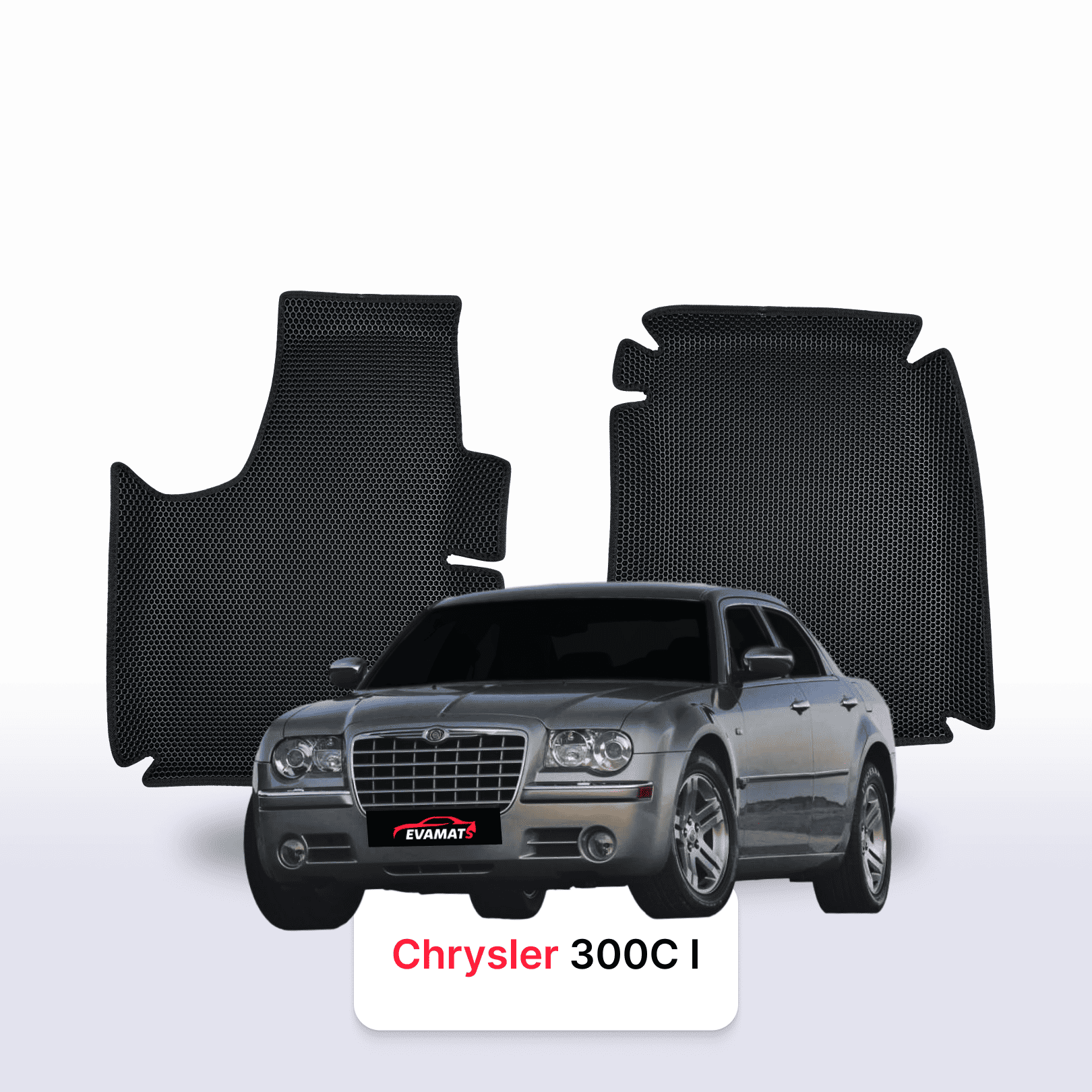 Car mats EVA for Chrysler 300C 1 gen 2004-2011 year SEDAN