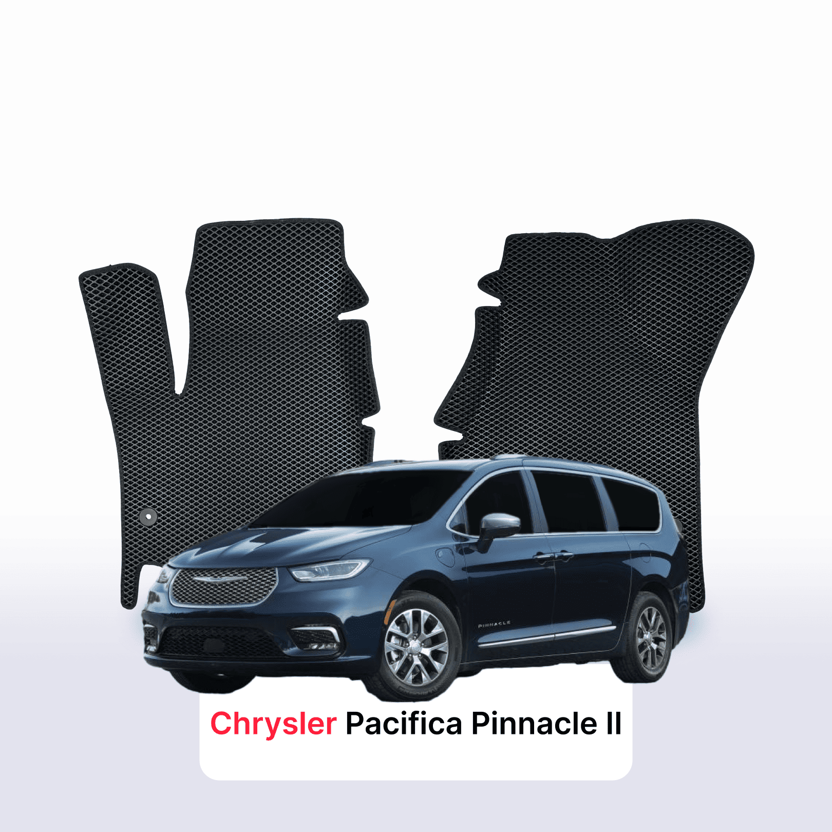 Car mats EVA for Chrysler Pacifica Pinnacle (RU) 2 gen 2020-2028 year MINIVAN