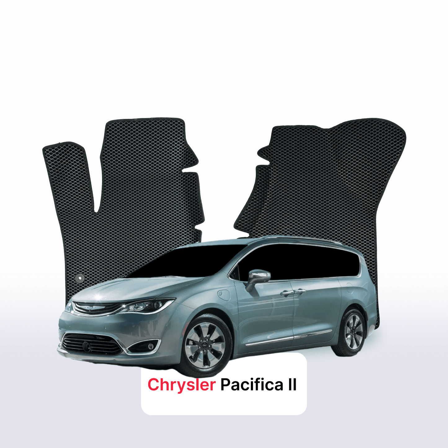 Car mats EVAMATS for Chrysler Pacifica(RU) 2 gen 2016-2020 year MINIVAN