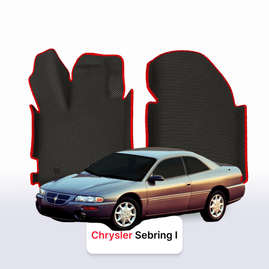 Car mats EVAMATS for Chrysler Sebring 1 gen 1994-2000 year COUPE