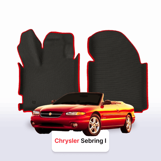 Car mats EVAMATS for Chrysler Sebring 1 gen 1994-2000 year CABRIO