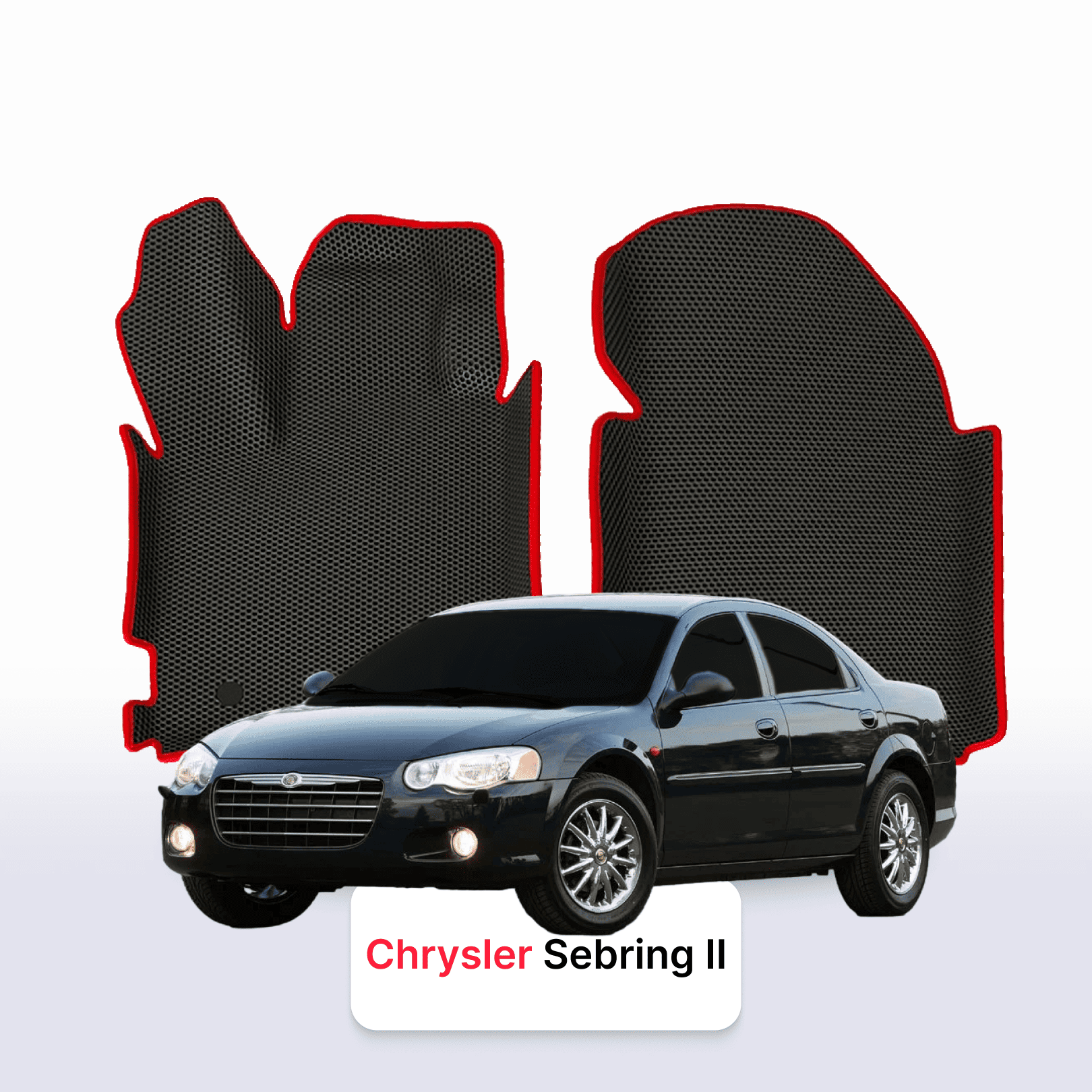 Car mats EVA for Chrysler Sebring 2 gen 2000-2006 year SEDAN