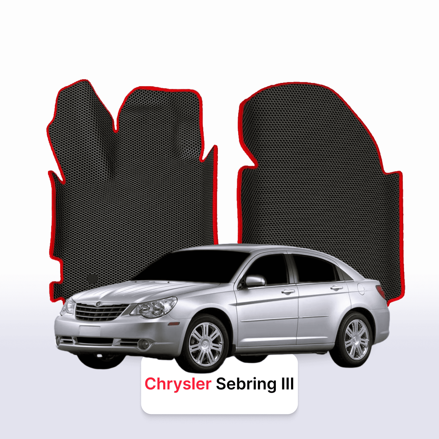 Car mats EVA for Chrysler Sebring 3 gen 2006-2010 year SEDAN