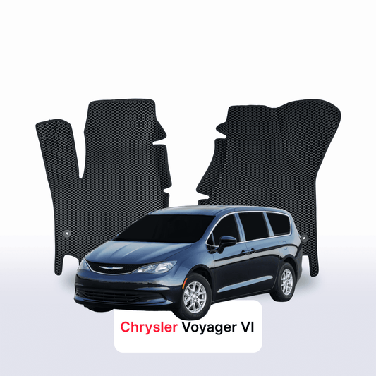 Car mats EVAMATS for Chrysler Voyager 6 gen 2019-2025 year MINIVAN