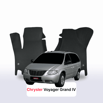 Car mats EVAMATS for Chrysler Grand Voyager 4 gen 2000-2008 year MINIVAN